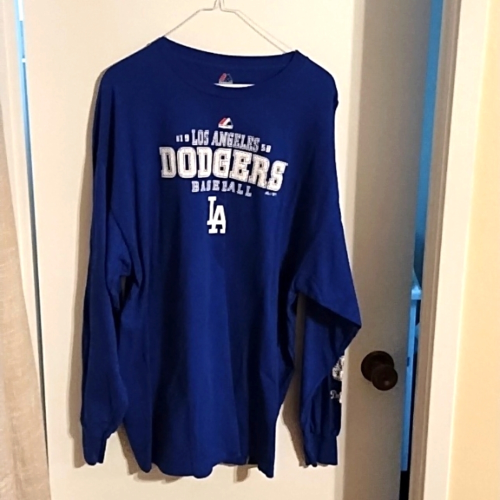 Majestic 2xl Dodger long sleeve shirt
